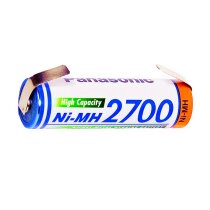 Panasonic AA Mignon Akku BK-3HGAE/BF1 Ni-MH 1,2V 2700mAh...