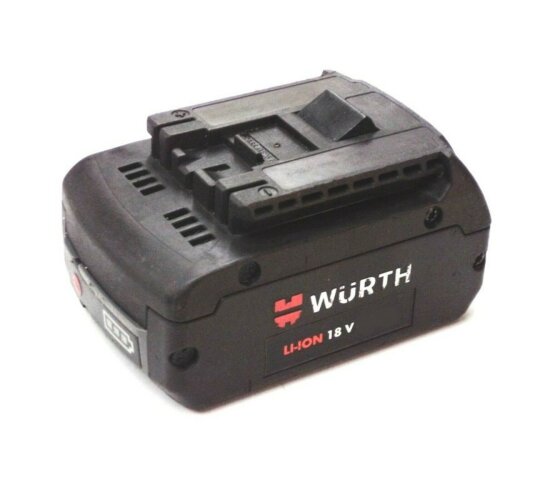 Würth Master Akku 18 V Li  --  0700 916 53x  Neubestückt mit  5,0 Ah  5000 mAh