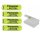 4 x Panasonic Cadnica Mignon AA NiCD Akku N-600AAK 1,2V 600mAh + Box