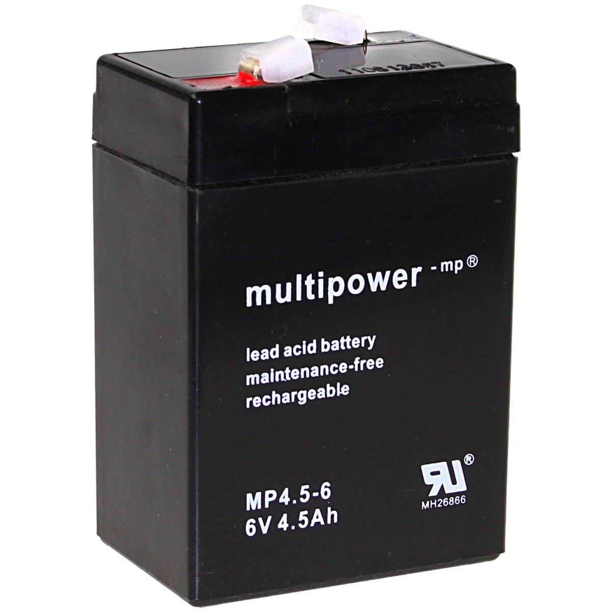 Multipower Blei-Akku MP4,5-6 Pb 6V / 4,5Ah Faston 4,8, 8,68 €