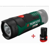 Parkside Akku LED Strahler 14,99 USB, lm 10 V 2200 600 4 mAh Watt / 