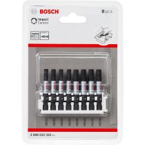 Bosch Professional 8tlg. Schrauber Bit Set Hex 4 x H4/ 4...