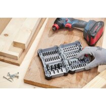 Bosch Professional 8tlg. Schrauber Bit Set Hex 4 x H4/ 4 x H5 - L 50mm Impact Control Pick and Click,