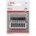 Bosch Professional 8tlg. Schrauber Bit Set Hex 4 x H4/ 4 x H5 - L 50mm Impact Control Pick and Click,