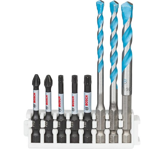 BOSCHProfessionel Impact Control HEX-9 MultiConstruction /Bohrer Bit Set