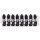 Bosch Professional 8tlg Schrauber Bit Set PZ2 Kreuzschlitz Impact Control Bits, Länge 25 mm, Pick and Click,