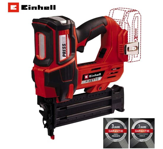 Einhell Professional Akku-Tacker FIXETTO 18/38 S 18V, 60 Schuss/min max. 40 mm Klammerlänge,,, Einzel-/Serienschuss ohne Akku / Ladegerät