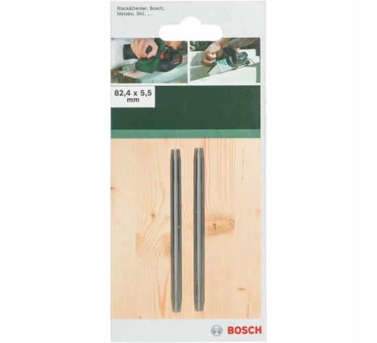 Bosch  2 St. Hobelmesser( 82,4  x 5,5 mm Elektrohobel