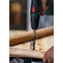 Bosch 1x Holzspiralbohrer für Weichholz, Hartholz, Ø 3 mm,