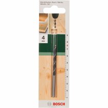 Bosch 1x Holzspiralbohrer für Weichholz, Hartholz, Ø 4 mm,