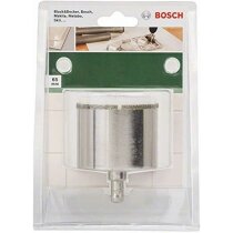 Bosch Diamant-Lochsäge für Fliesen / Keramik (Ø 65 mm) Bohrkrone