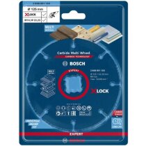 Bosch Professional 1x Expert Carbide Multi Wheel X-LOCK Trennscheiben (für Hartholz, Ø 125 mm,