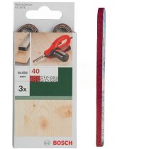 Bosch 3 Schleifbänder für  B+D Powerfile KA 293E 6 x 451 mm,K 40,Holz