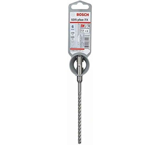 Bosch r SDS Plus-7X  Beton und Mauerwerk, 6 x 100 x 165 Professional Hammerbohre