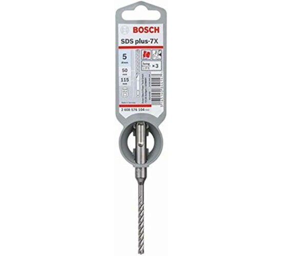 Bosch Professional Hammerbohrer 5 x 50 x 115 SDS Plus-7X  Beton und Mauerwerk