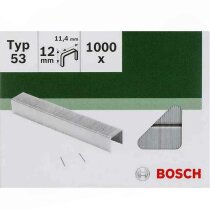 Bosch  KlammernvTyp 53 - 11,4 x 0,74 x 12 mm 1000 Stk. 2609255822